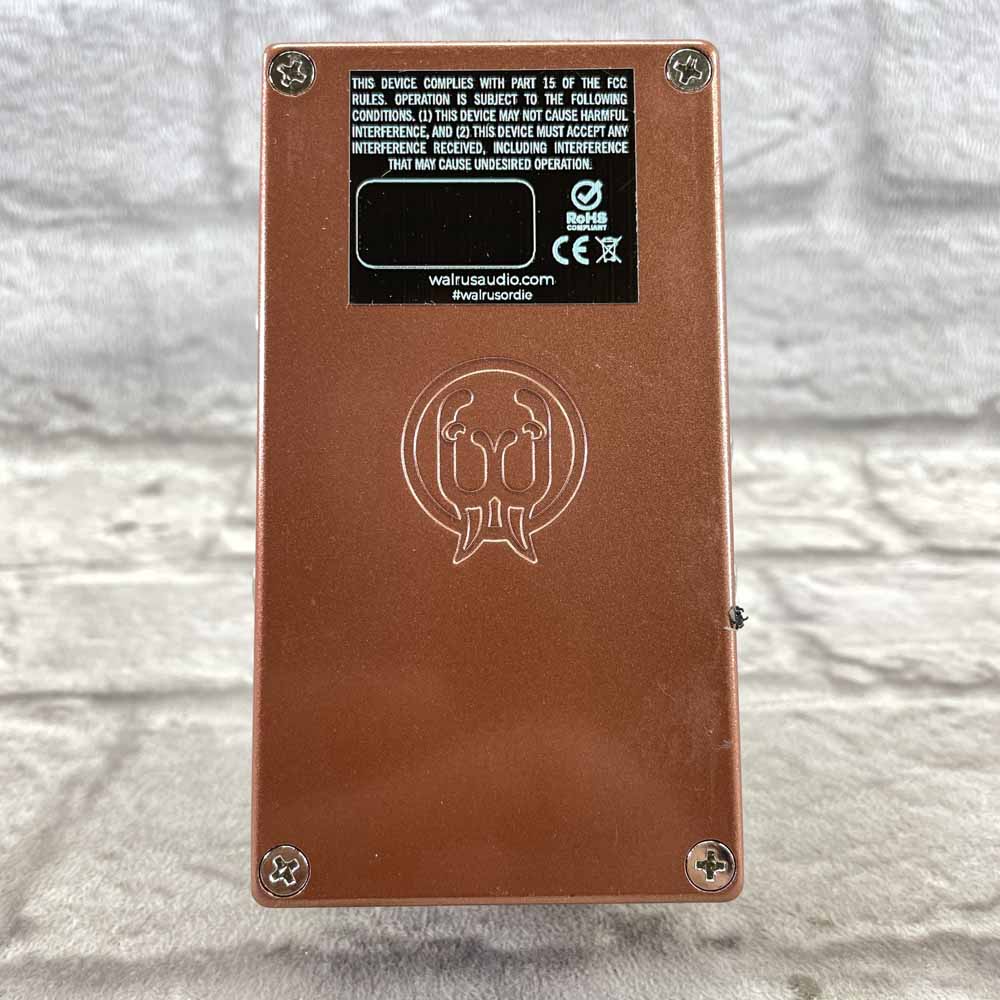 Used:  Walrus Audio Monumental Stereo Harmonic Tap Tremolo Pedal - Orange