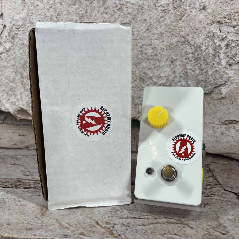 Used:  Alchemy Audio Mosfet Boost Pedal