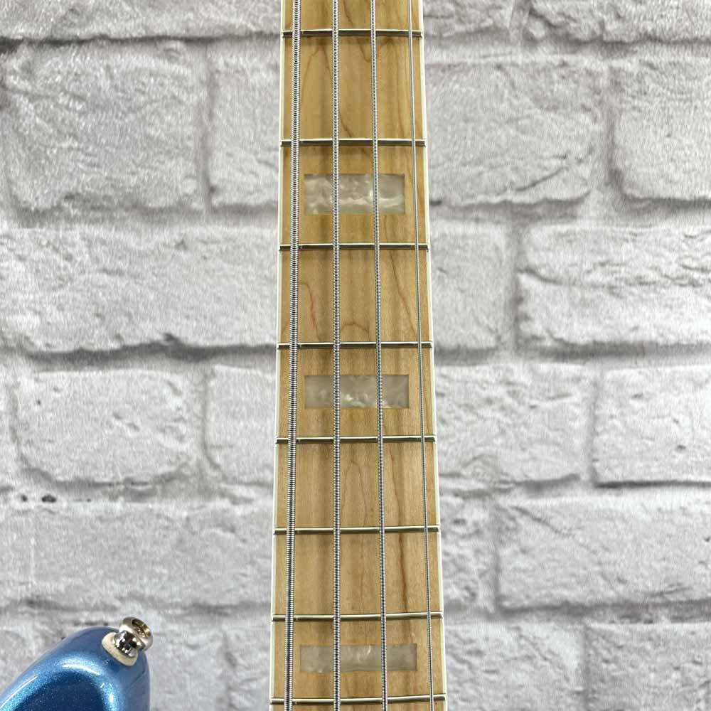 Used:  Lakland Skyline DJ-4 Darryl Jones Signature 4-String Bass Guitar - Blue