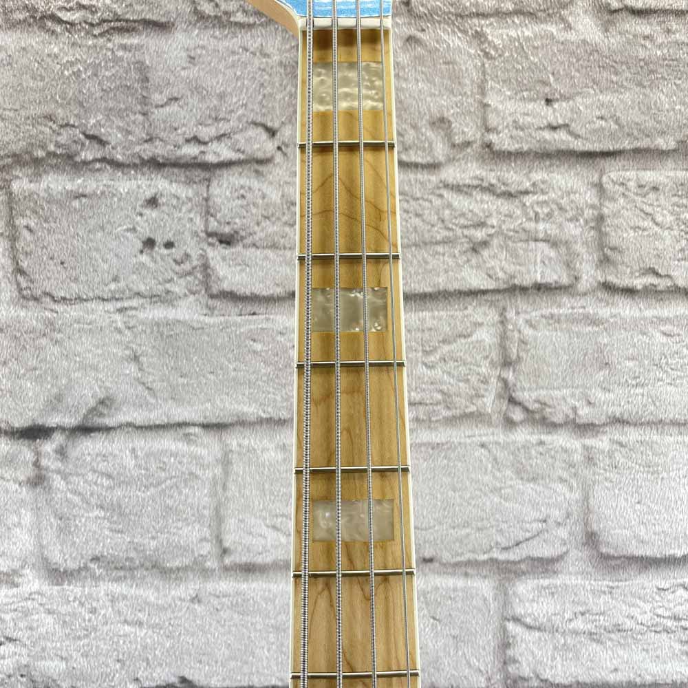 Used:  Lakland Skyline DJ-4 Darryl Jones Signature 4-String Bass Guitar - Blue