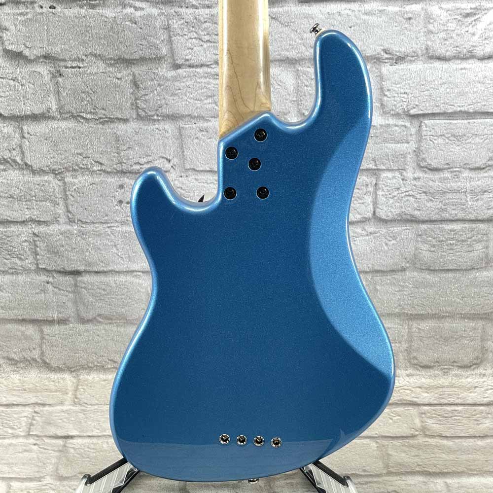 Used:  Lakland Skyline DJ-4 Darryl Jones Signature 4-String Bass Guitar - Blue