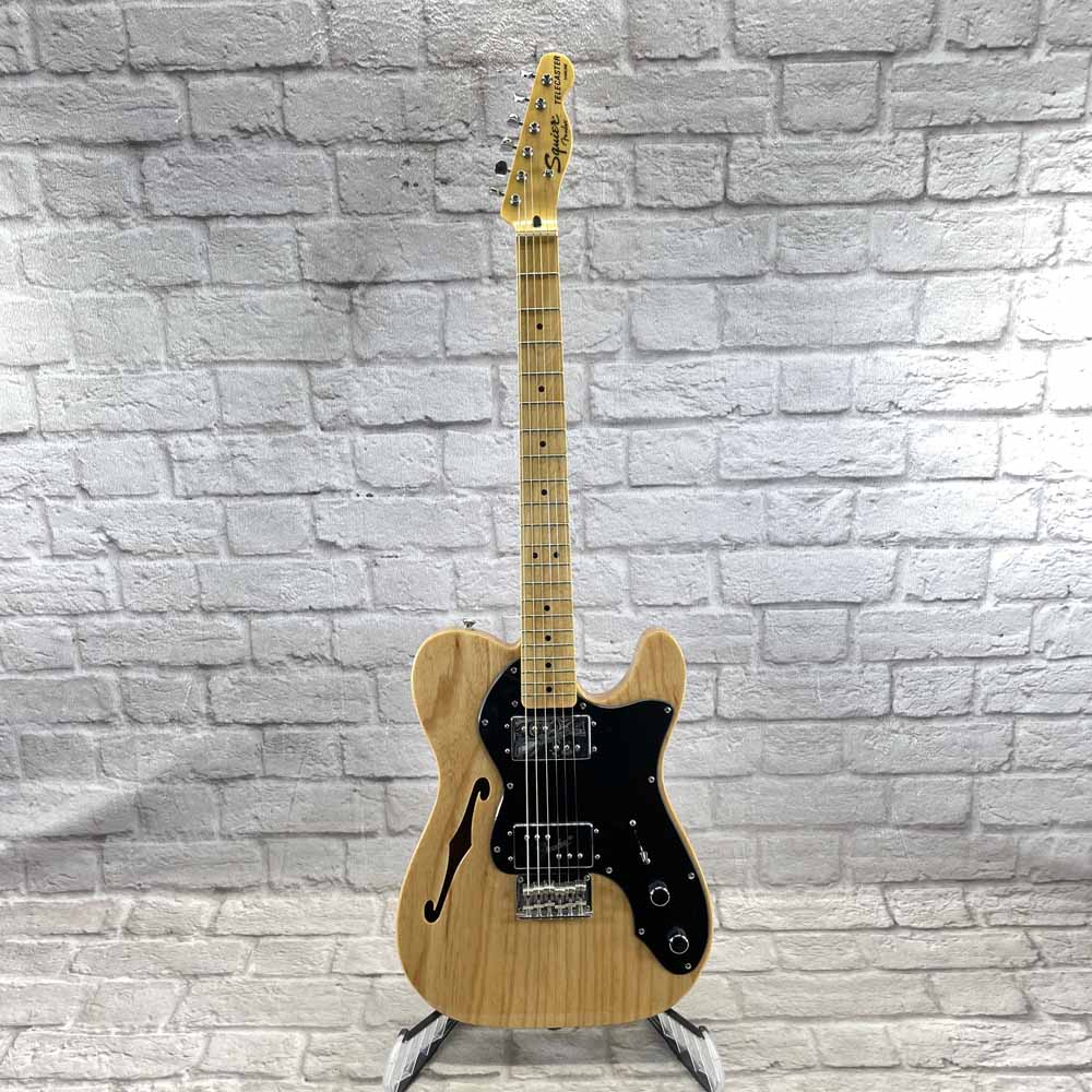 Used:  Squier Vintage Modified '72 Thinline Telecaster Electric Guitar - Natural