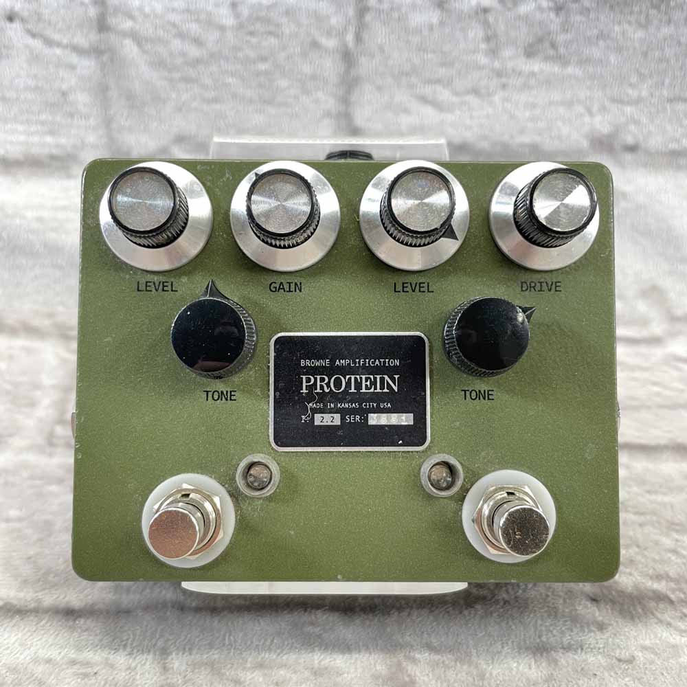 Used:  Browne Amplification Protein Dual Overdrive V2.2