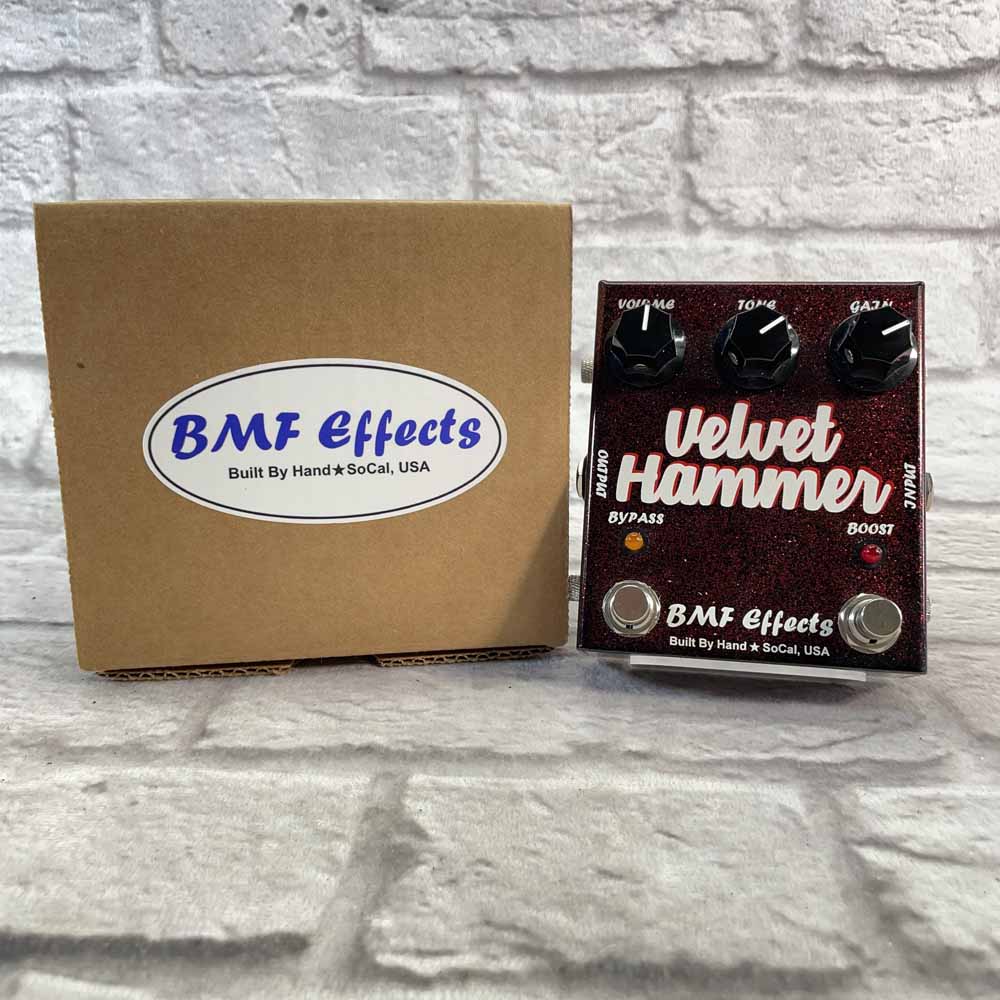 Used:  BMF Effects Velvet Hammer Overdrive Pedal