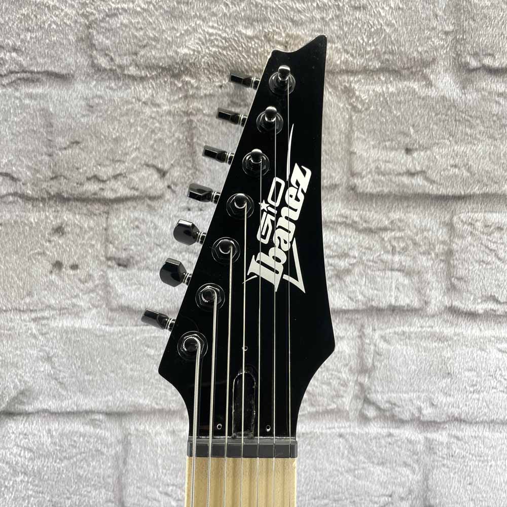 Used:  Ibanez GRG7221M-MLB Gio 7 String Electric Guitar - Metallic Light Blue