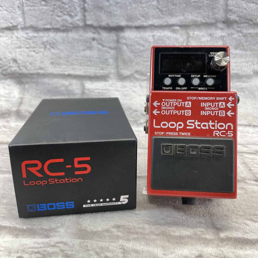 Used:  Boss RC-5 Loop Station