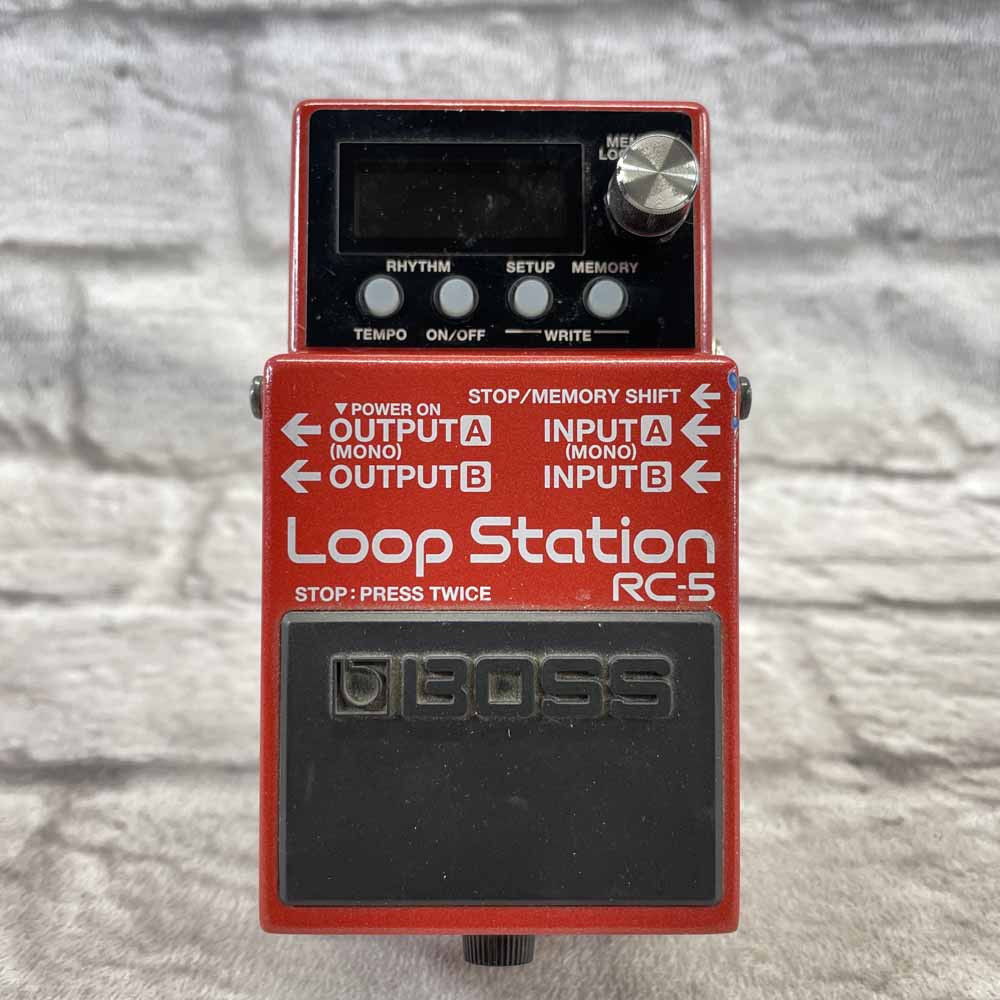 Used:  Boss RC-5 Loop Station