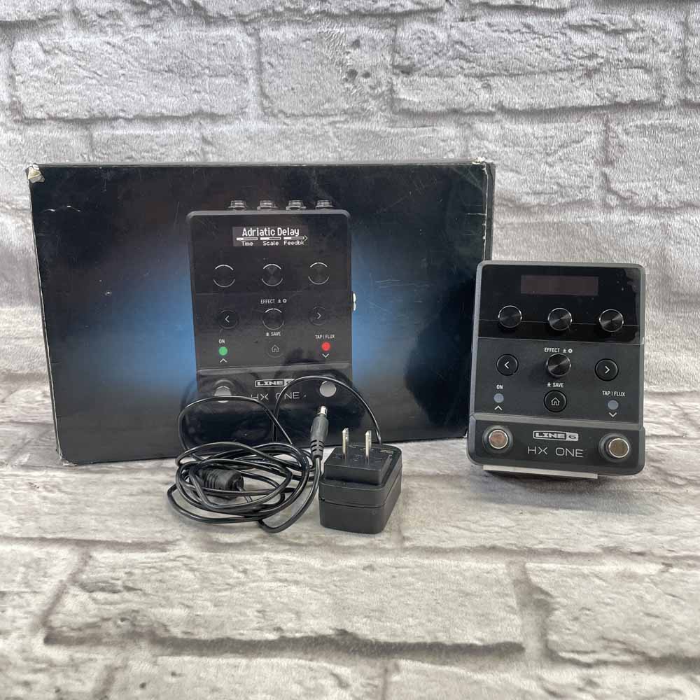 Used:  Line6 HX One Stereo Effect Pedal