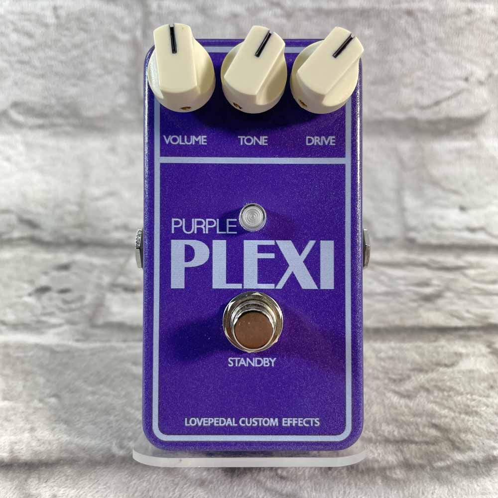 Used:  Lovepedal Purple Plexi Effects Pedal