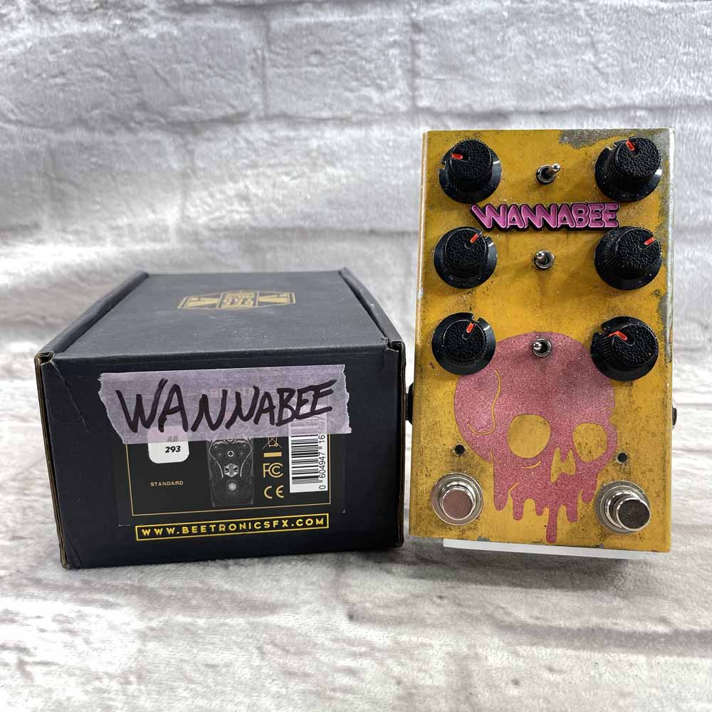 Used:  Beetronics Wannabee Beelateral Buzz Dual Drive Pedal