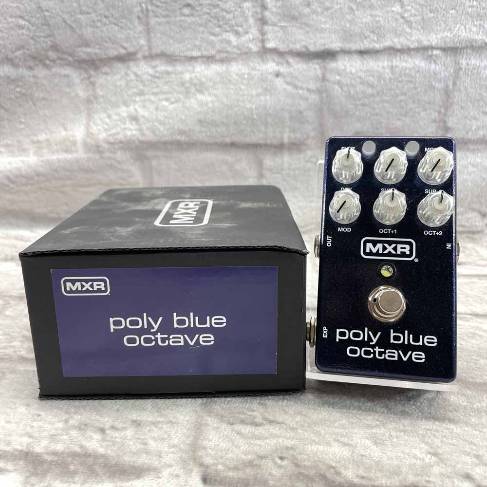 Used:  MXR M306 Poly Blue Octave Pedal
