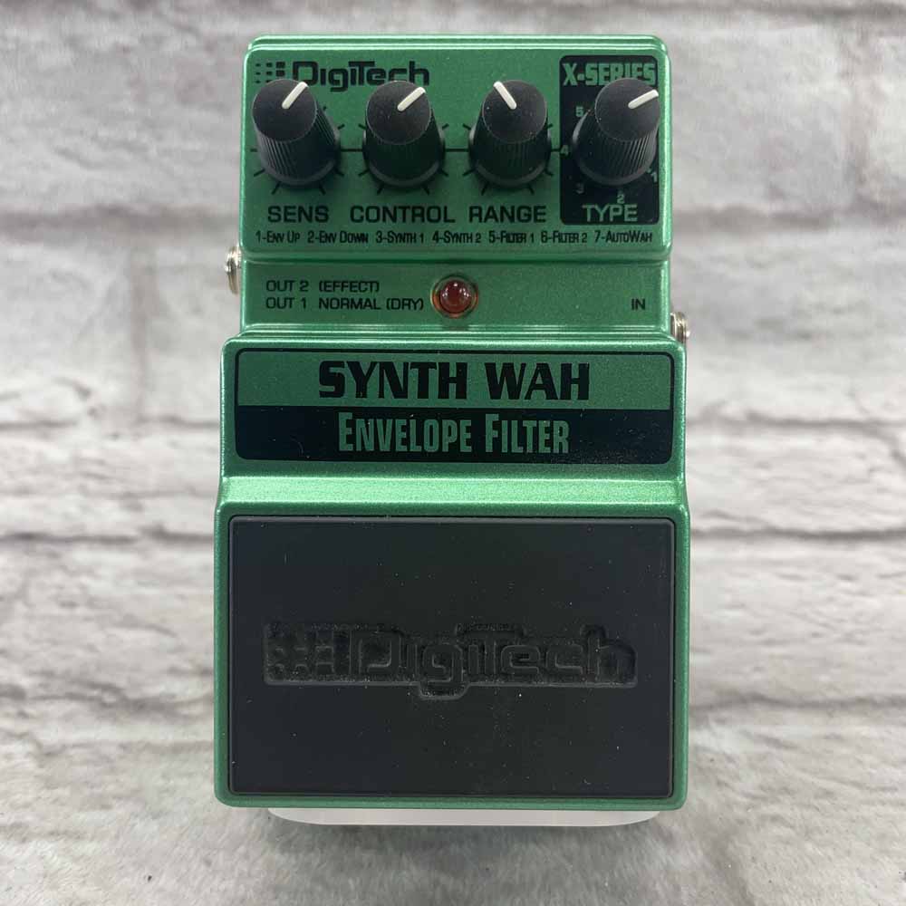 Used:  DigiTech X-Series Synth Wah Envelope Filter 2010s - Green