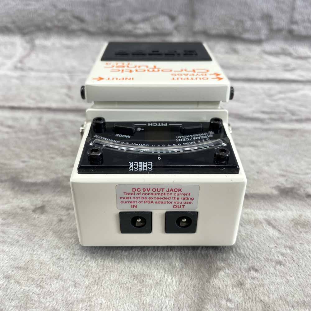 Used:  Boss TU-3 Chromatic Tuner