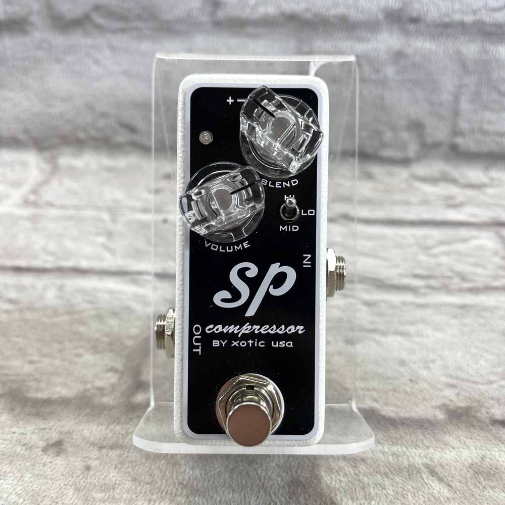 Used:  Xotic Effects SP Compressor Pedal