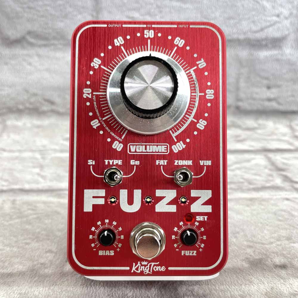 Used:  King Tone miniFUZZ Pedal V2 - Red