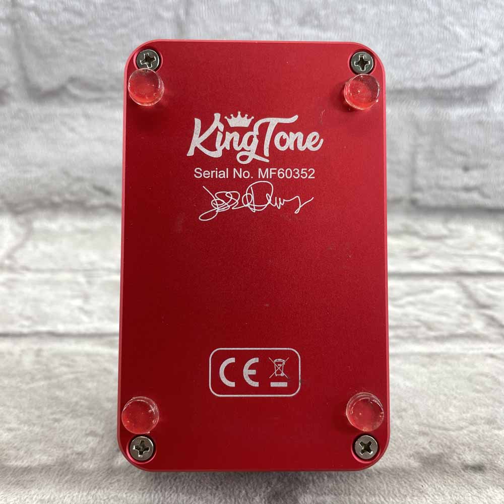 Used:  King Tone miniFUZZ Pedal V2 - Red