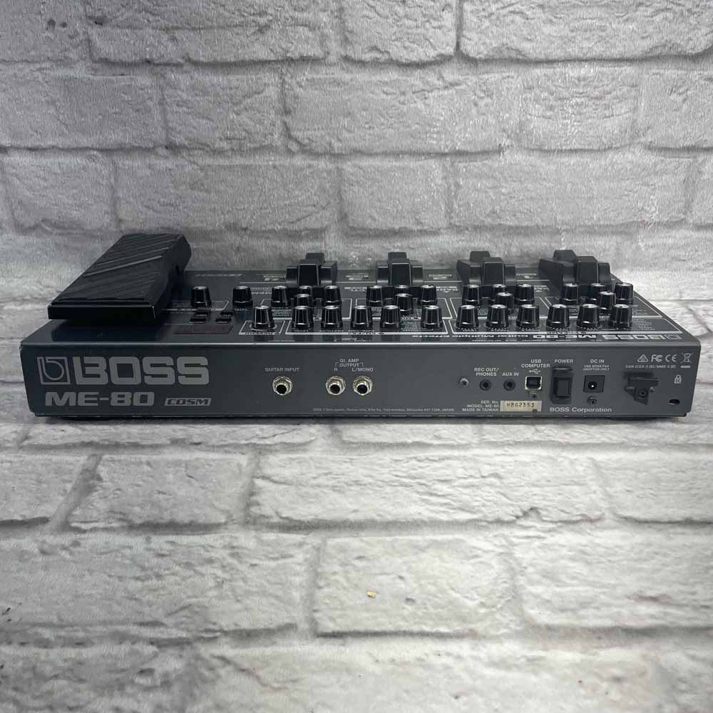 Used:  Boss ME-80 Guitar Multi Effects Pedal
