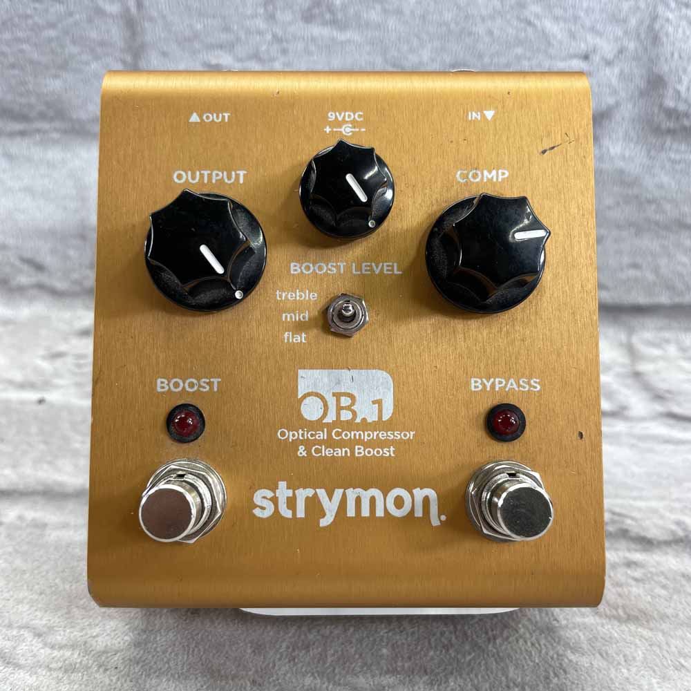 Used:  Strymon OB.1 Compressor and Clean Boost Pedal