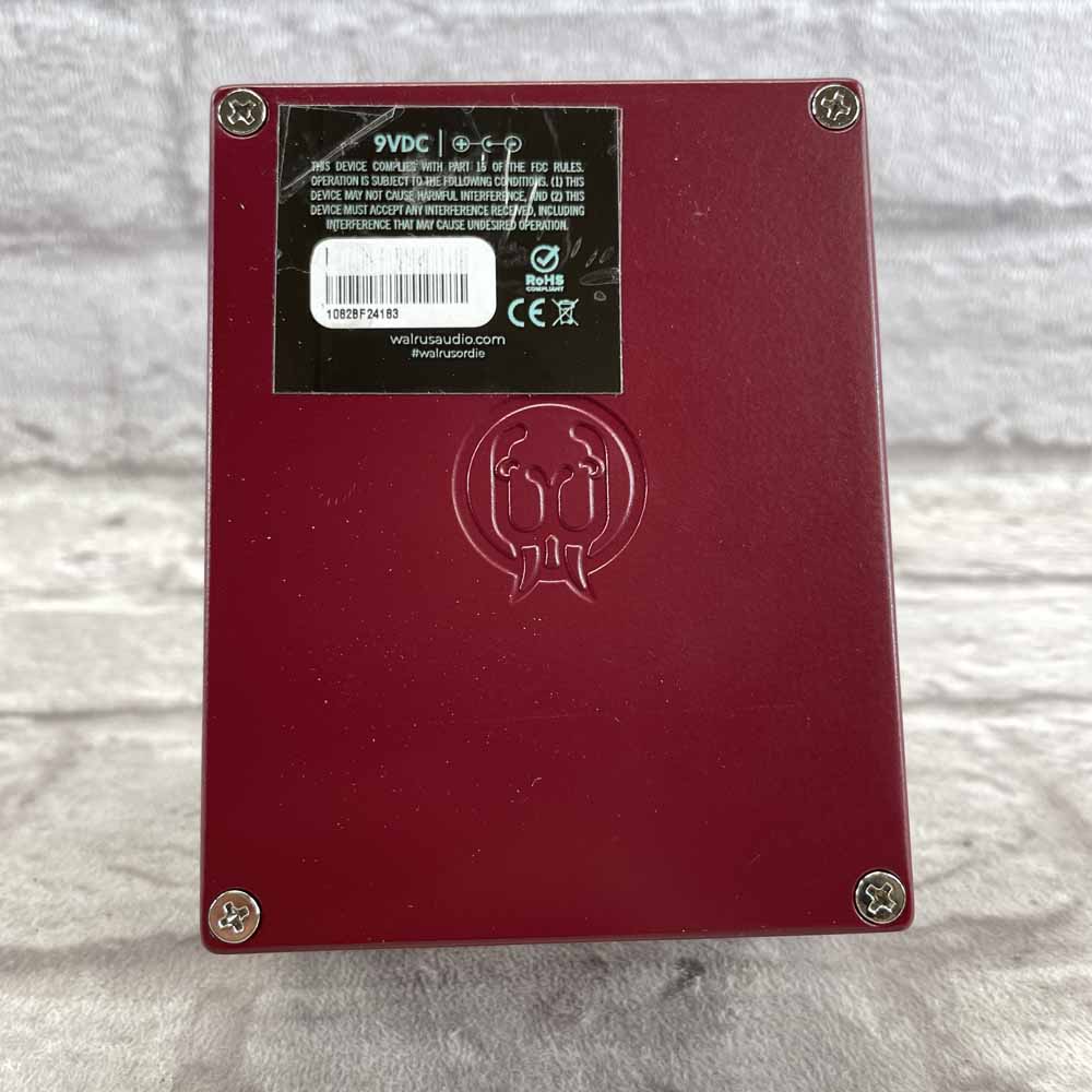 Used:  Walrus Audio Silt Harmonic Fuzz Pedal Limited Edition - Floral Series