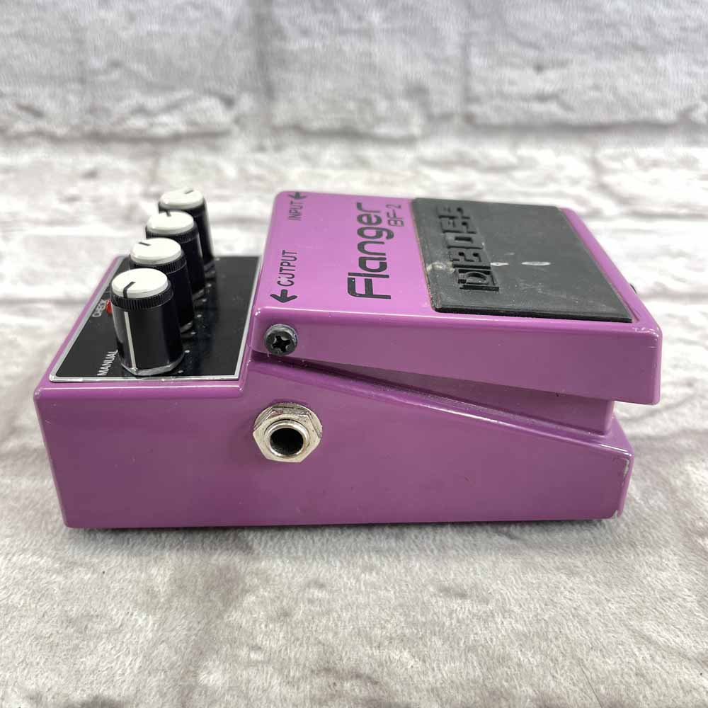 Used:  Boss BF-2 Flanger Pedal