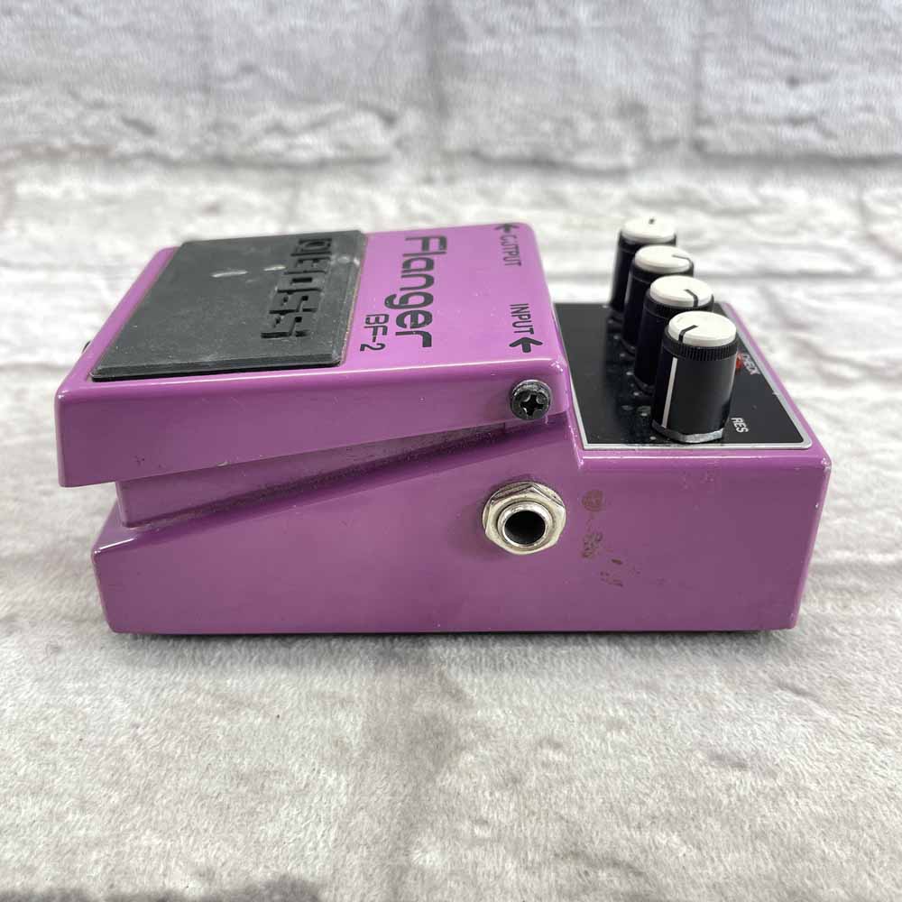 Used:  Boss BF-2 Flanger Pedal