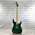 Used:  ESP E-II M-II Electric Guitar - Black Turquoise