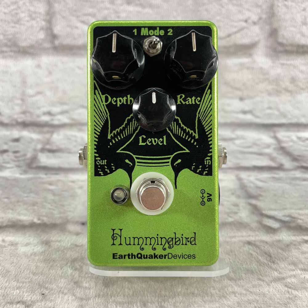 Used:  EarthQuaker Devices Hummingbird Repeat Percussions Tremolo V1 Pedal