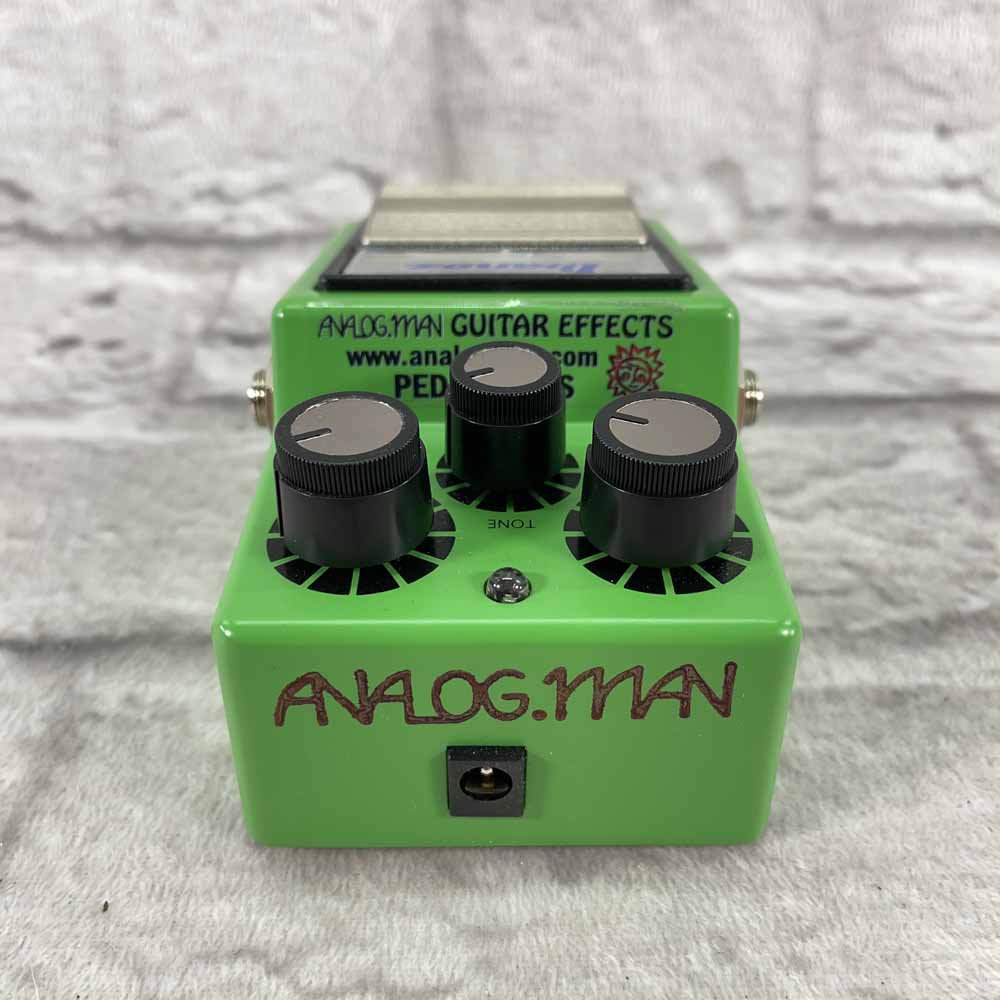 Used:  Analog Man Ibanez TS-9 Tube Screamer with mods Overdrive Pedal