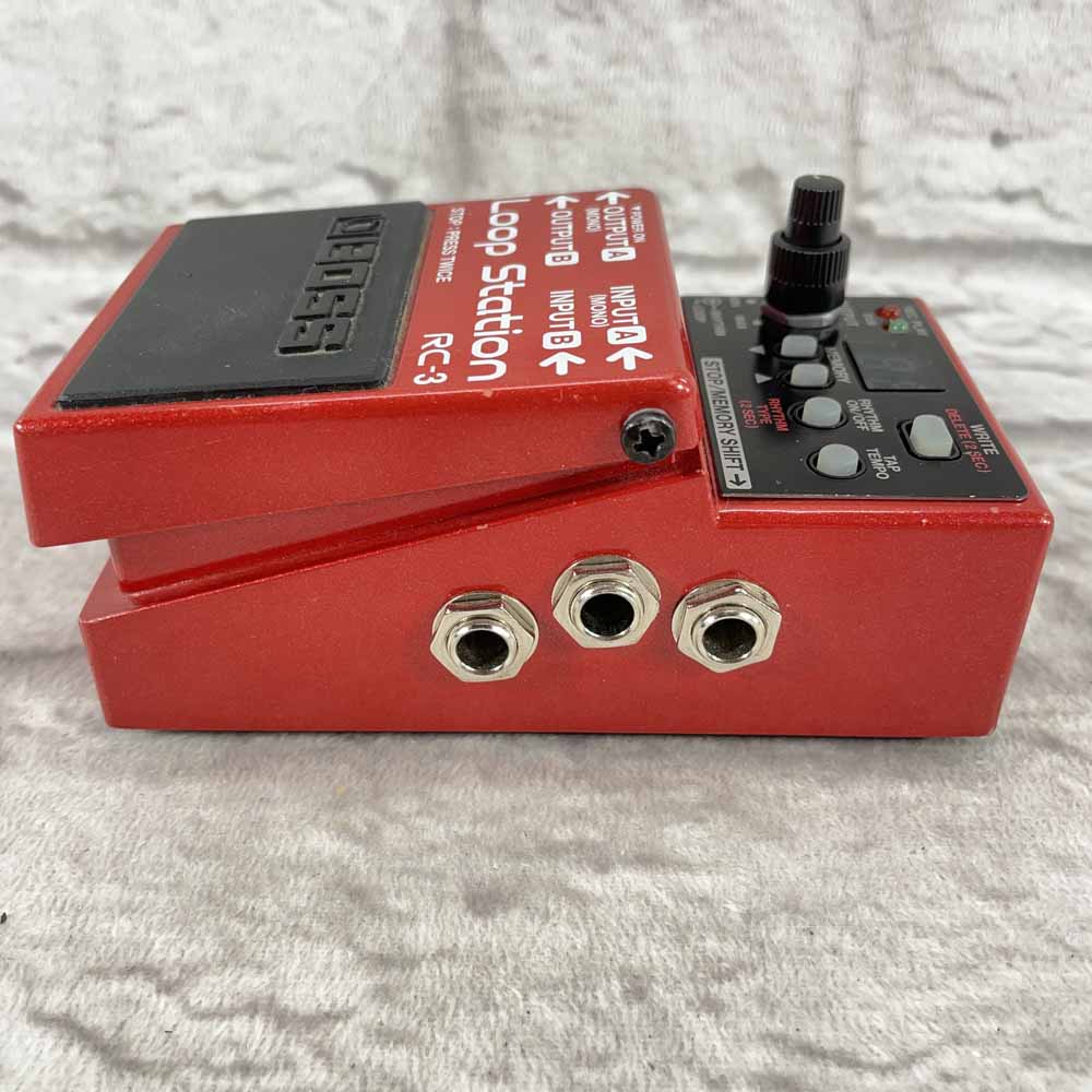 Used:  BOSS RC-3 Loop Station Pedal