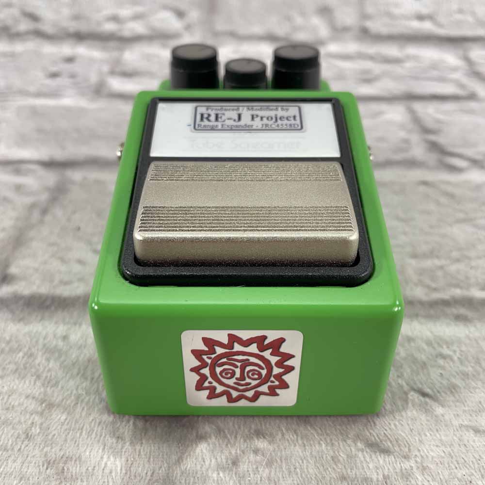 Used:  Analog Man Ibanez RE-J Tube Screamer Silver Option Overdrive Pedal