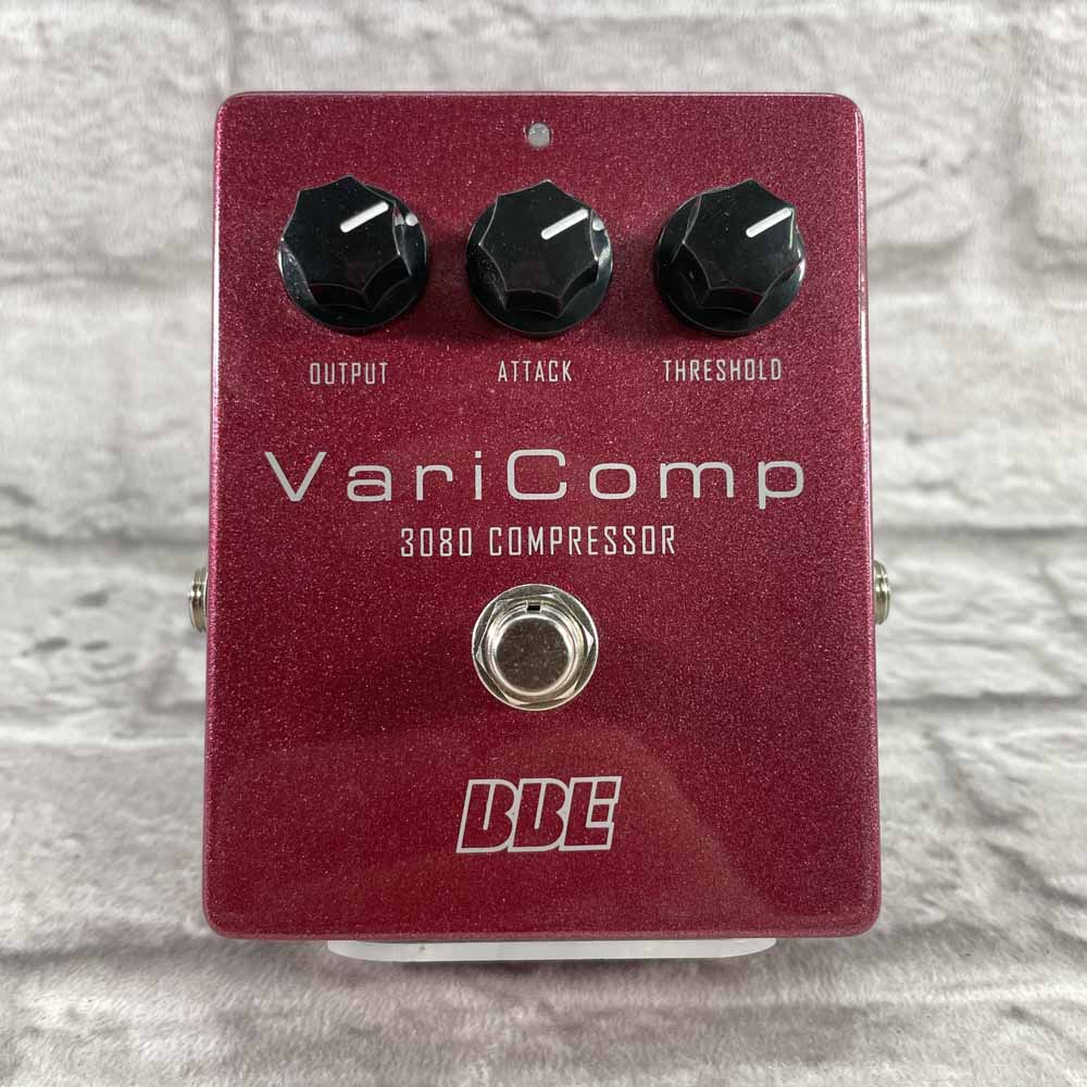 Used:  BBE Sound VariComp 3080 Compressor Pedal