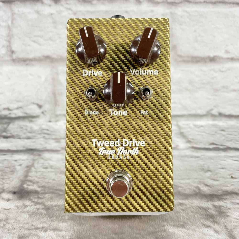 Used:  True North Pedals Tweed Drive Pedal