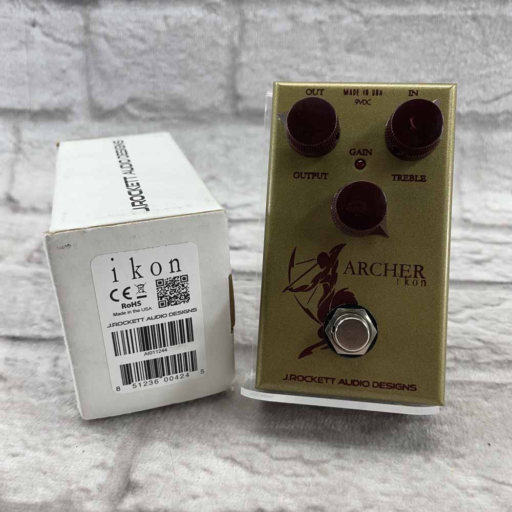 Used:  J.Rockett Audio Archer Ikon Overdrive/Boost Pedal