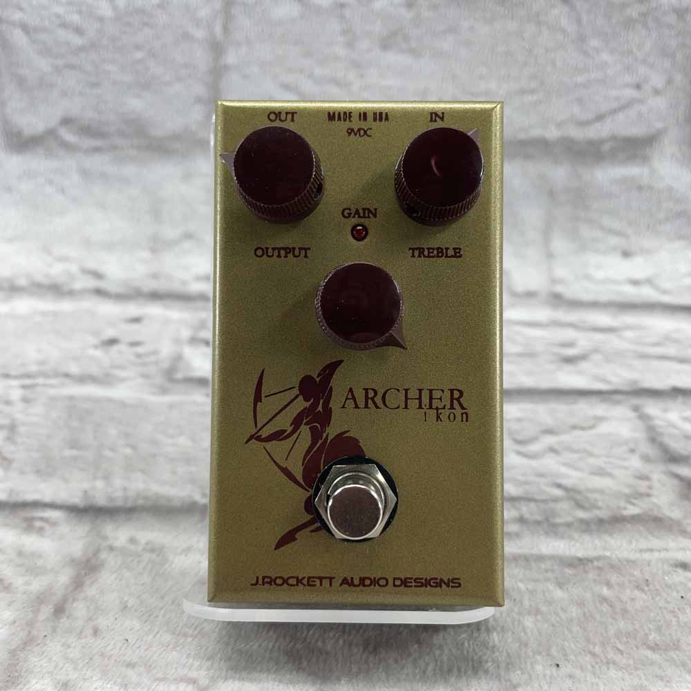 Used:  J.Rockett Audio Archer Ikon Overdrive/Boost Pedal