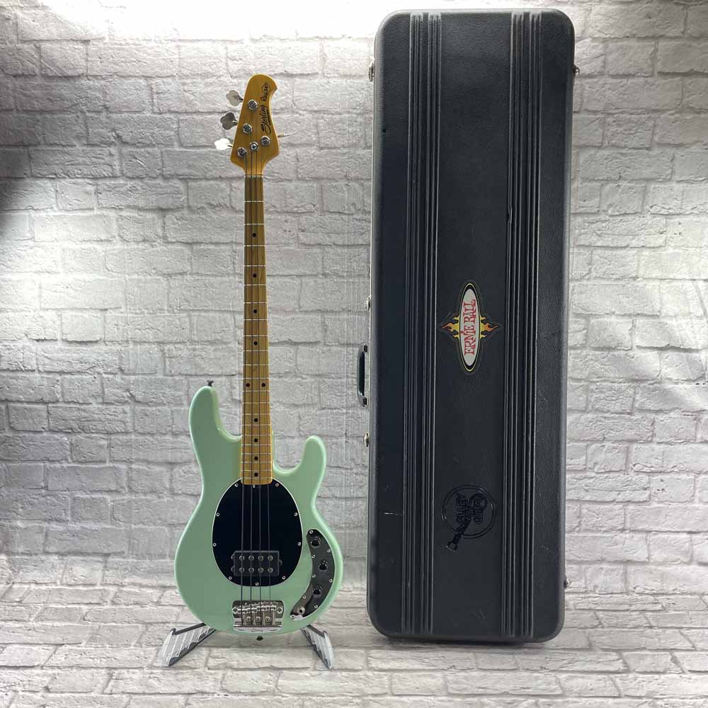 Used:  Sterling by Music Man Sting Ray Ray34 - Mint Green