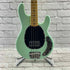 Used:  Sterling by Music Man Sting Ray Ray34 - Mint Green