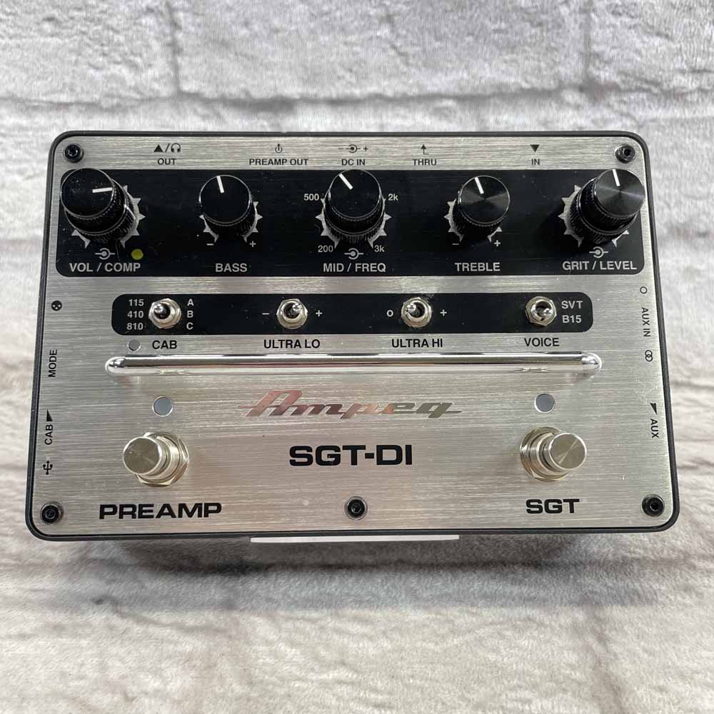 Used:  Ampeg SGT-DI Preamp & DI