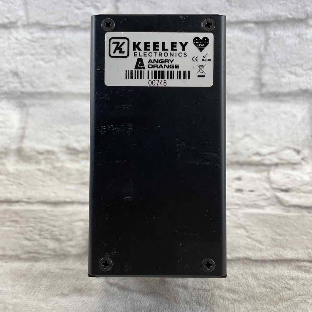 Used:  Keeley Angry Orange Distortion and Fuzz Pedal