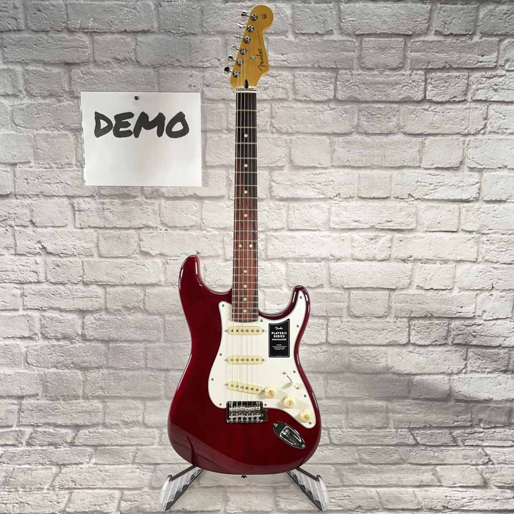 DEMO:  Fender Player II Stratocaster -  Transparent Cherry Burst