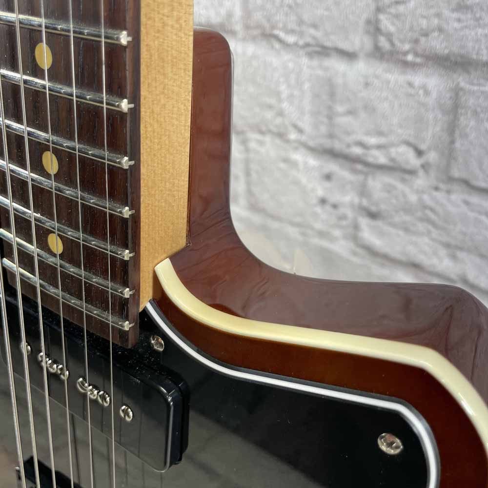 DEMO - Flipside Music Exclusive Reverend Guitars Double Agent OG Violin Brown,  Rosewood Stop Tail