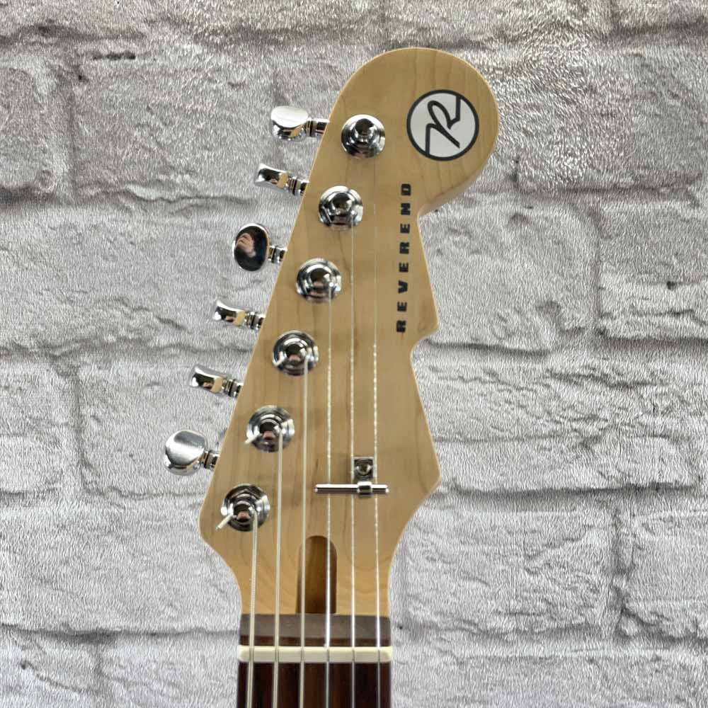 DEMO - Flipside Music Exclusive Reverend Guitars Double Agent OG Violin Brown,  Rosewood Stop Tail