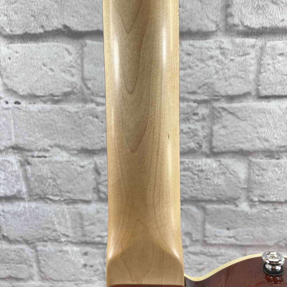 DEMO - Flipside Music Exclusive Reverend Guitars Double Agent OG Violin Brown,  Rosewood Stop Tail