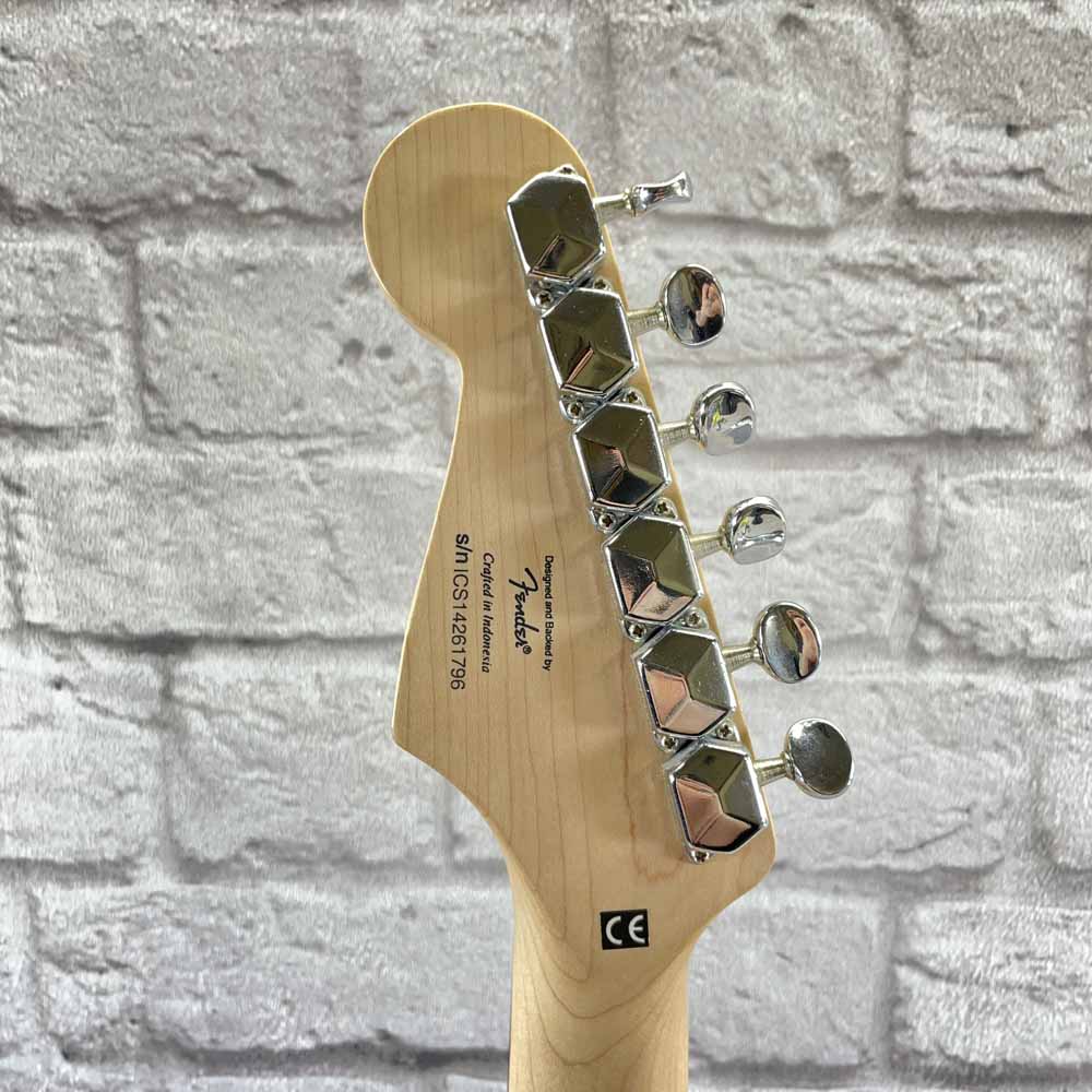 Used:  Squier Mini Strat Electric Guitar - Red