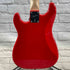 Used:  Squier Mini Strat Electric Guitar - Red