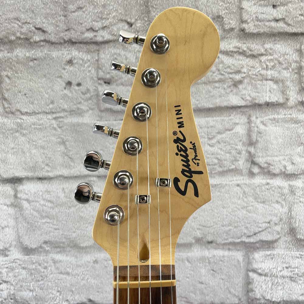 Used:  Squier Mini Strat Electric Guitar - Black