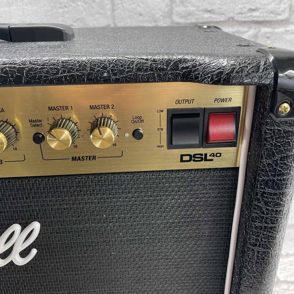 Used:  Marshall DSL40CR 40 Watt Combo Amp