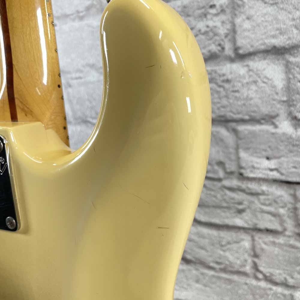 Used:  Fender American Stratocaster Electric Guitar - Buttercream