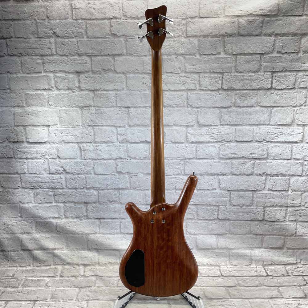 Used:  Warwick Basses Corvette Standard 4-String Fretless Bass Guitar - Natural Stain