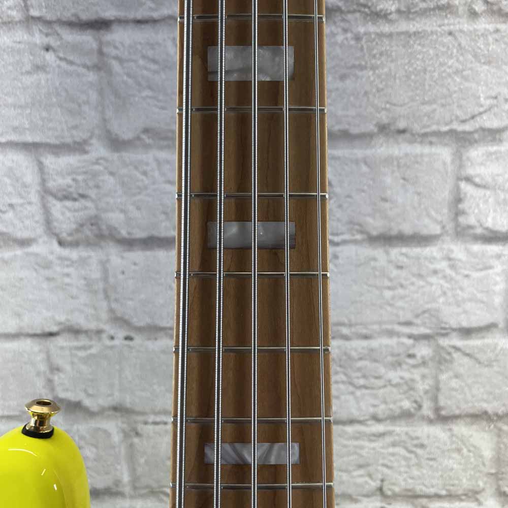 Used:   Fender MonoNeon 5 String Jazz Bass Guitar