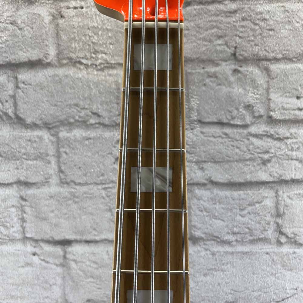 Used:   Fender MonoNeon 5 String Jazz Bass Guitar